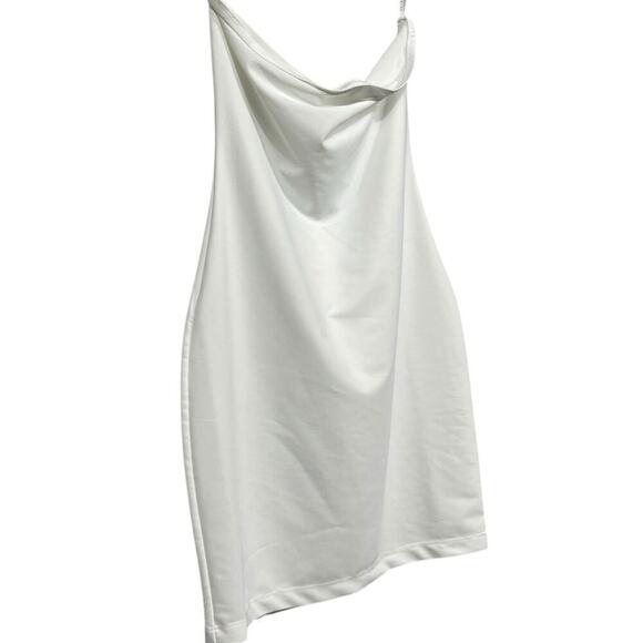 Untamed Petals Ivory Slip Dress / Size-Large - Picture 3 of 7